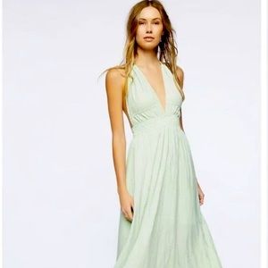 Forever 21 halter maxi dress
